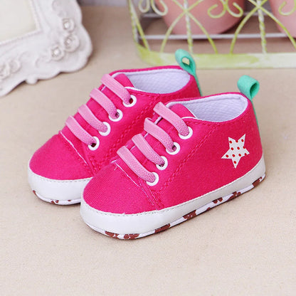 Fashion Baby Boy Shoes Month Newborn Infant Baby Cartoon Girls Boys Soft Prewalker Casual Flats Shoes Bebes Zapatos Garcons